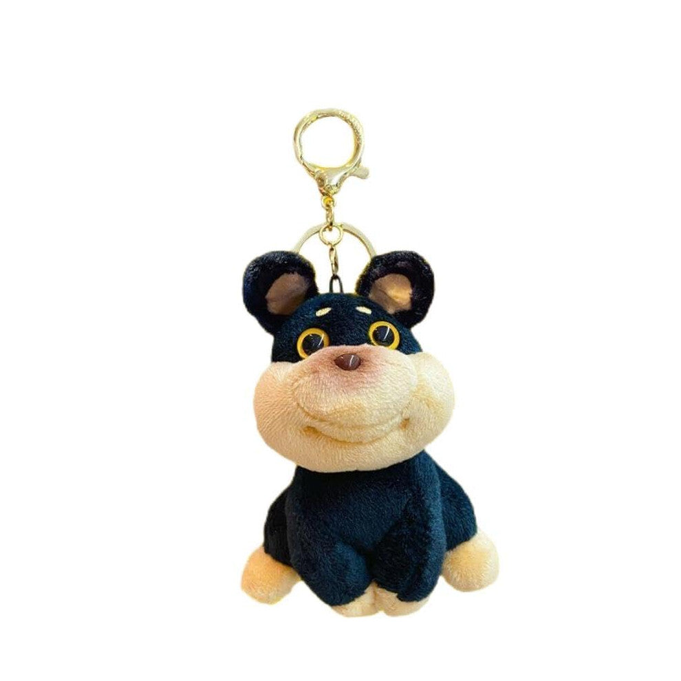 Bee Dog Plush Keychain Cuddly Toys Keychain Ornament Creative Keychain Charm