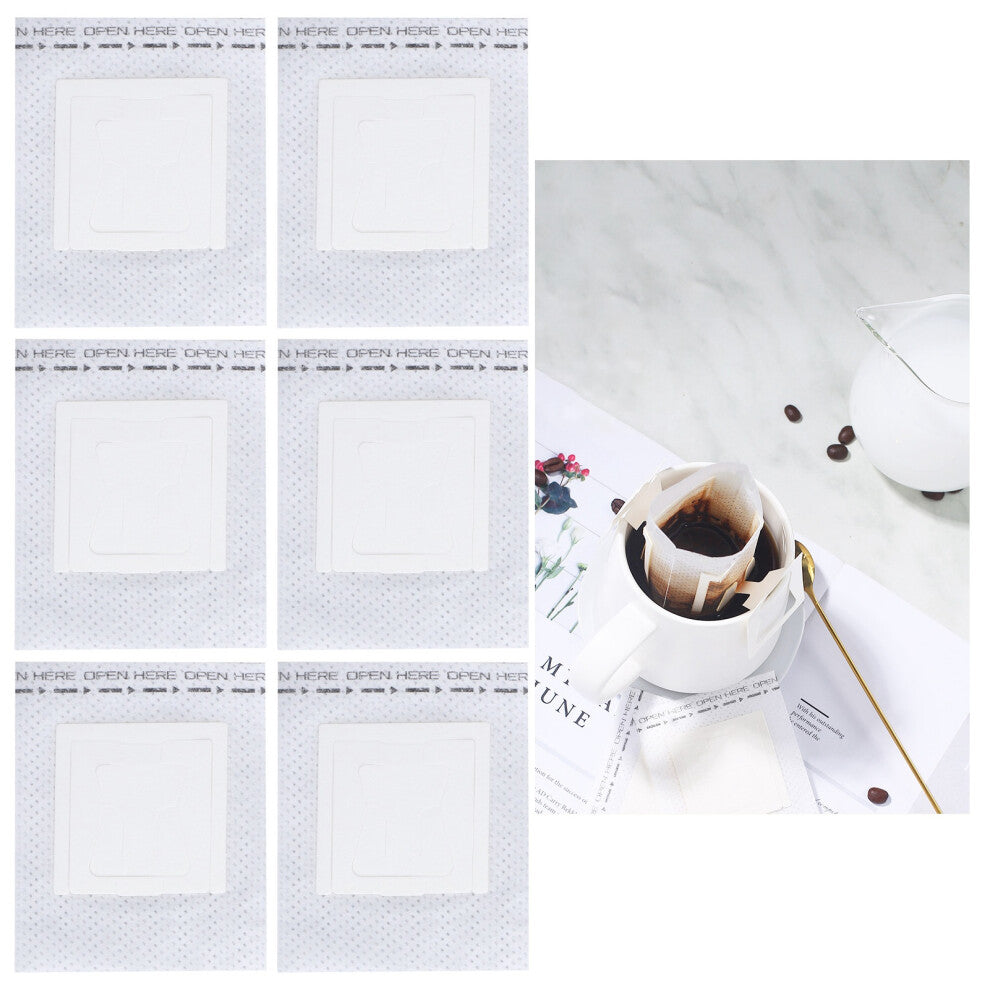 Safe Non-Woven Thickened Hanging Ear Coffee Filter Bags 100PCS