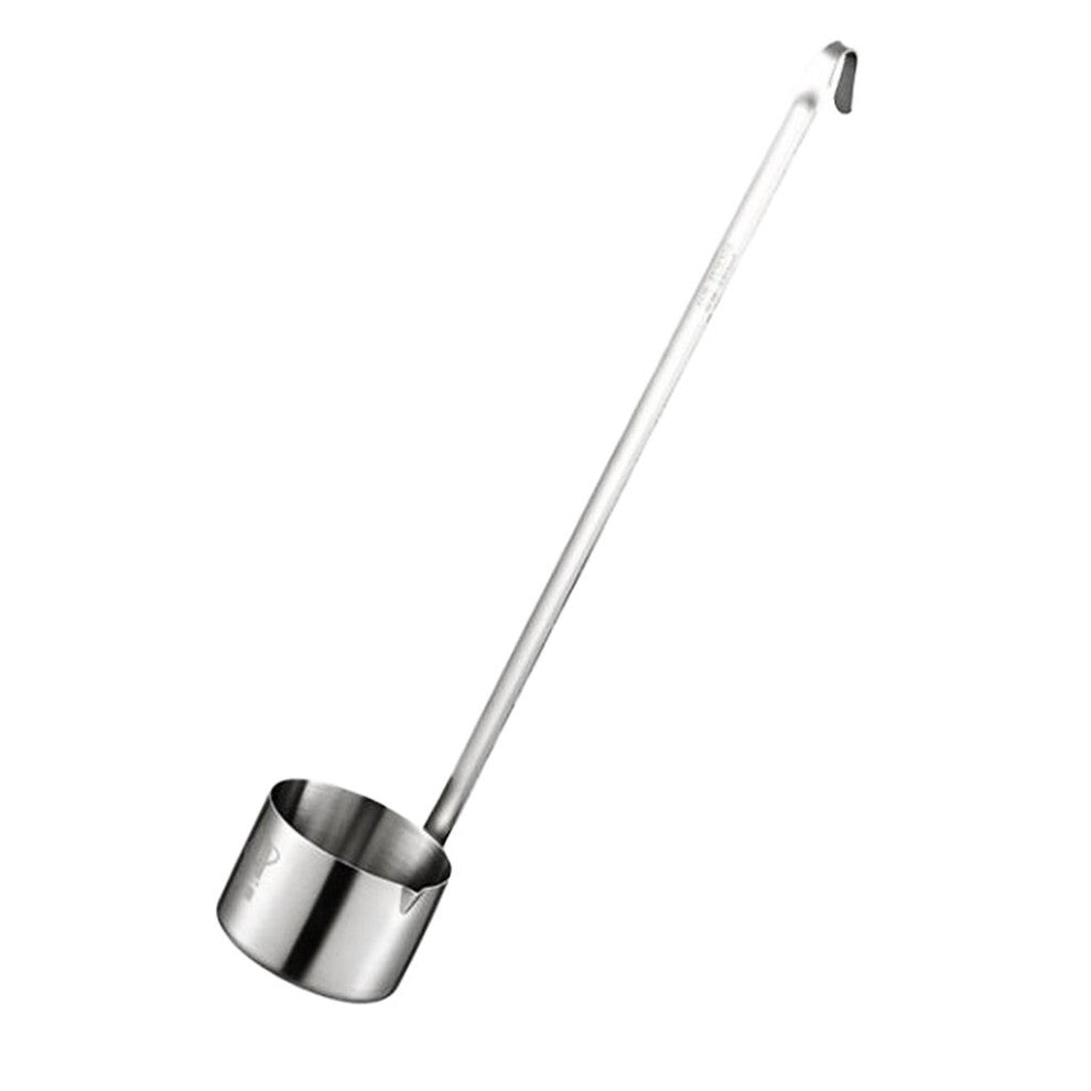 Long Handle  Dipper Sauce Ladle Flat Base 500ml