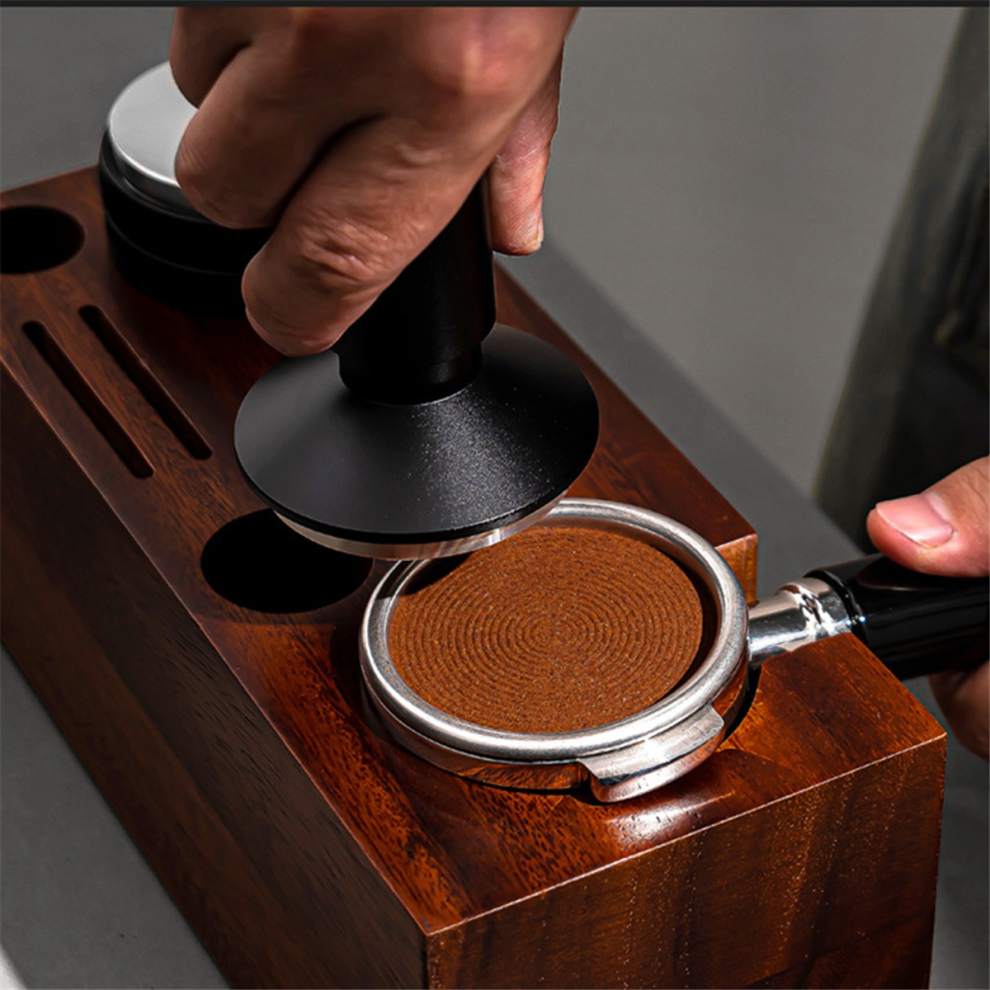 58mm Espresso Tamper, Coffee Tamper for Machine, Hand Tampers with Calibrated