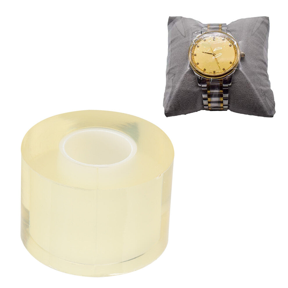 Anti-Static Transparent Film for Watches & Jewelry (S 5x1.8cm 2x0.7in)