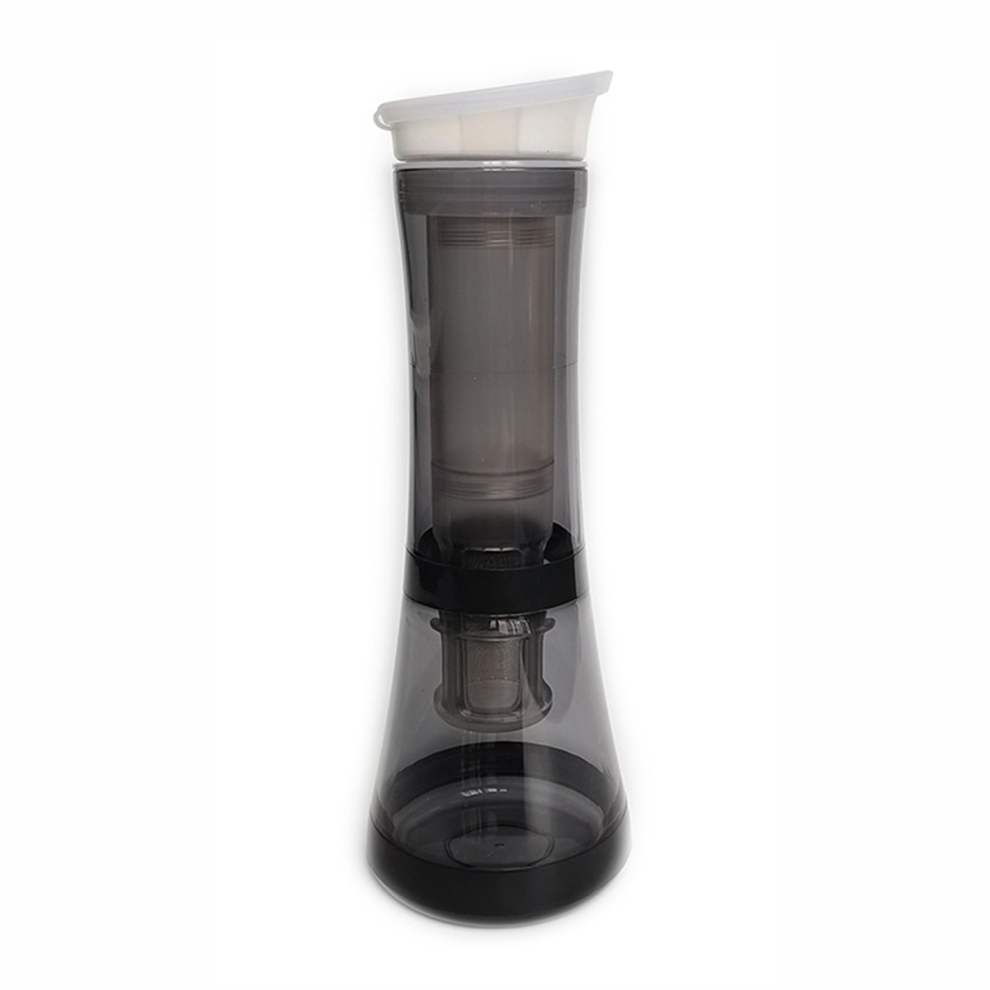 Cold Brew Coffee Maker with Airtight Lid, Stainless Steel Filter, Reusable Iced Dispenser for Home & Office Use A