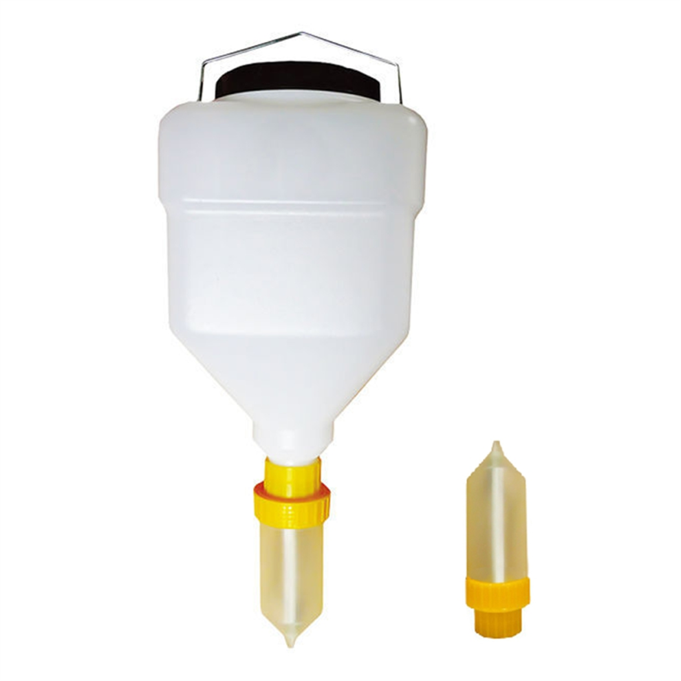 5.5L Sauce Bottle&Dispenser Nozzles Hanging Dispenser Large Diameter Squeeze Bottle