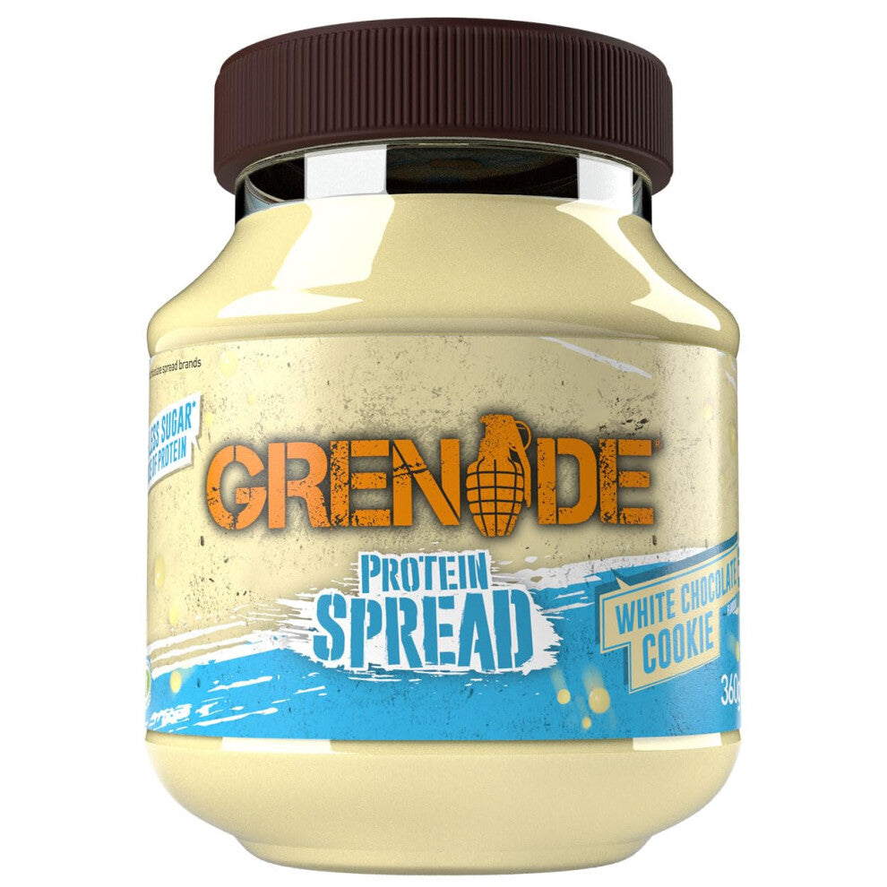 Grenade White Chocolate Cookie Protein Spread, 1 x 360 g Jar