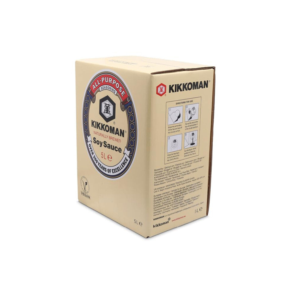Kikkoman Soy Sauce, 5 L