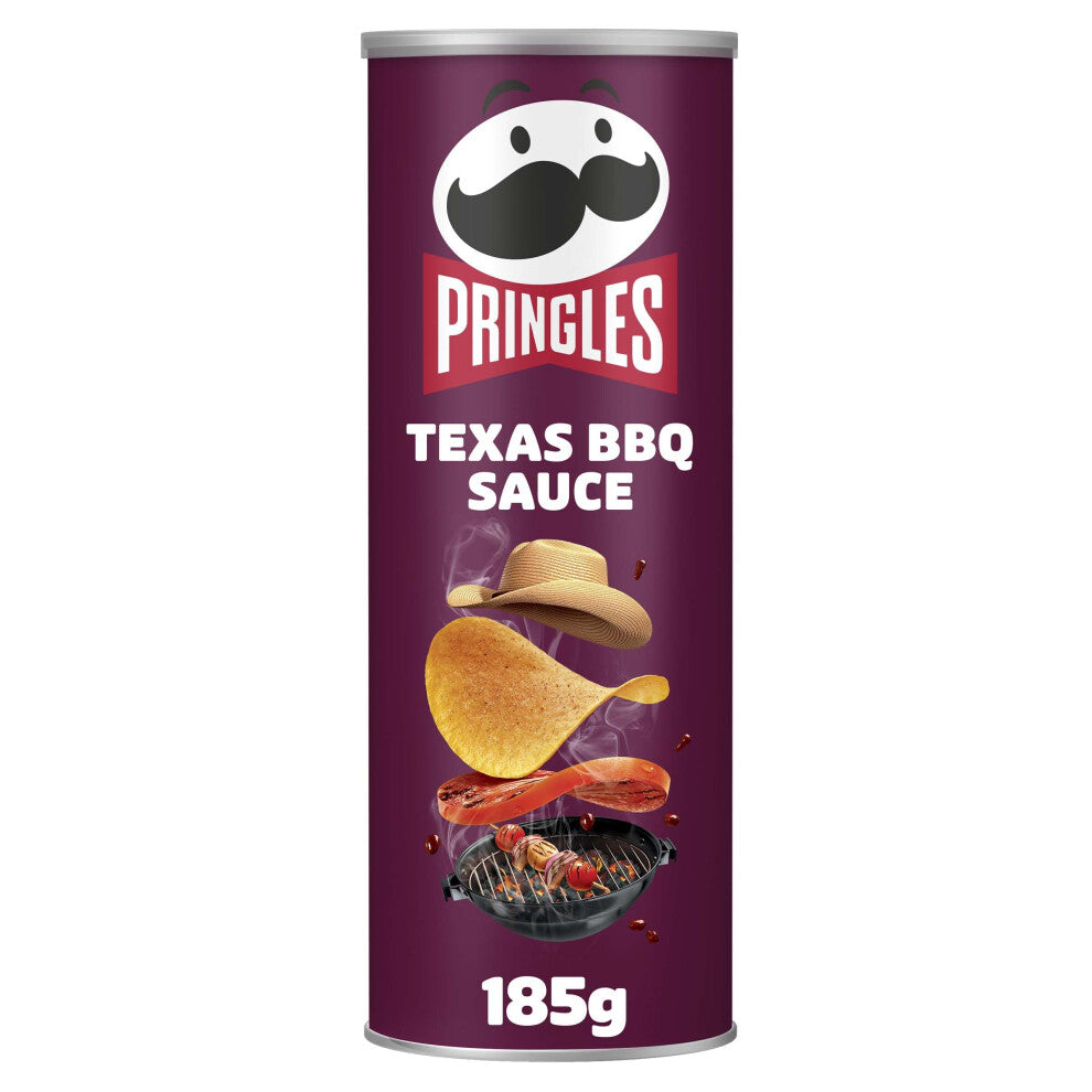 Pringles Texas BBQ Sauce Crisps 185g