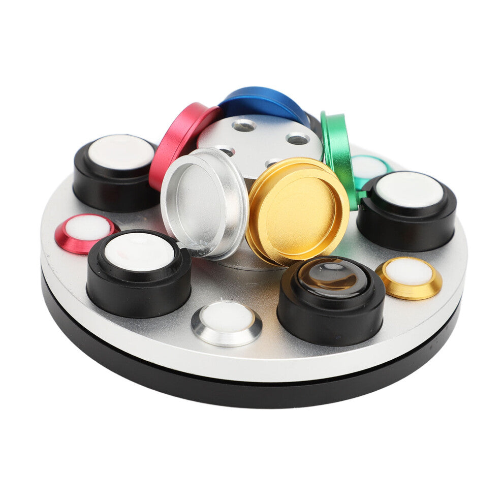 Premium Metal Turntable with 5 Oil Dishes for Accurate Watch Repair