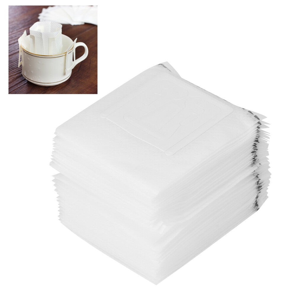 Quick Brew 50 Disposable Hanging Ear Coffee Filter Bags Safe & Simple