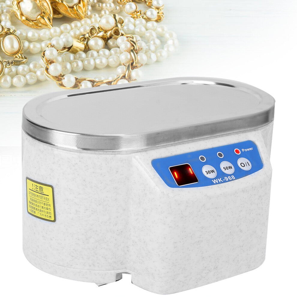 30W-50W Ultrasonic Cleaner for Jewelry Watches, 500ml Capacity