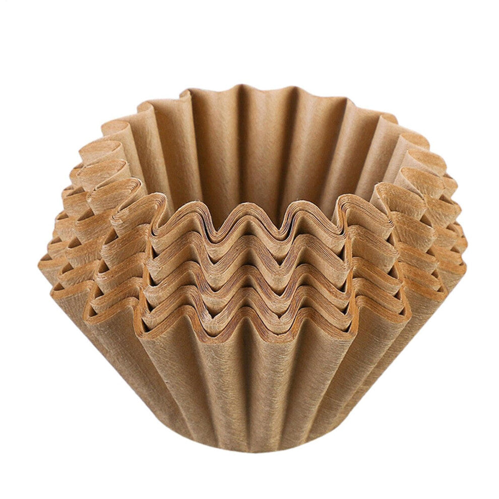 Basket Filter Bags 45 Mm 1-2 Cup Pack Of 50 Disposable Paper Filter For Wood Fiber Coffee Filter Baskets