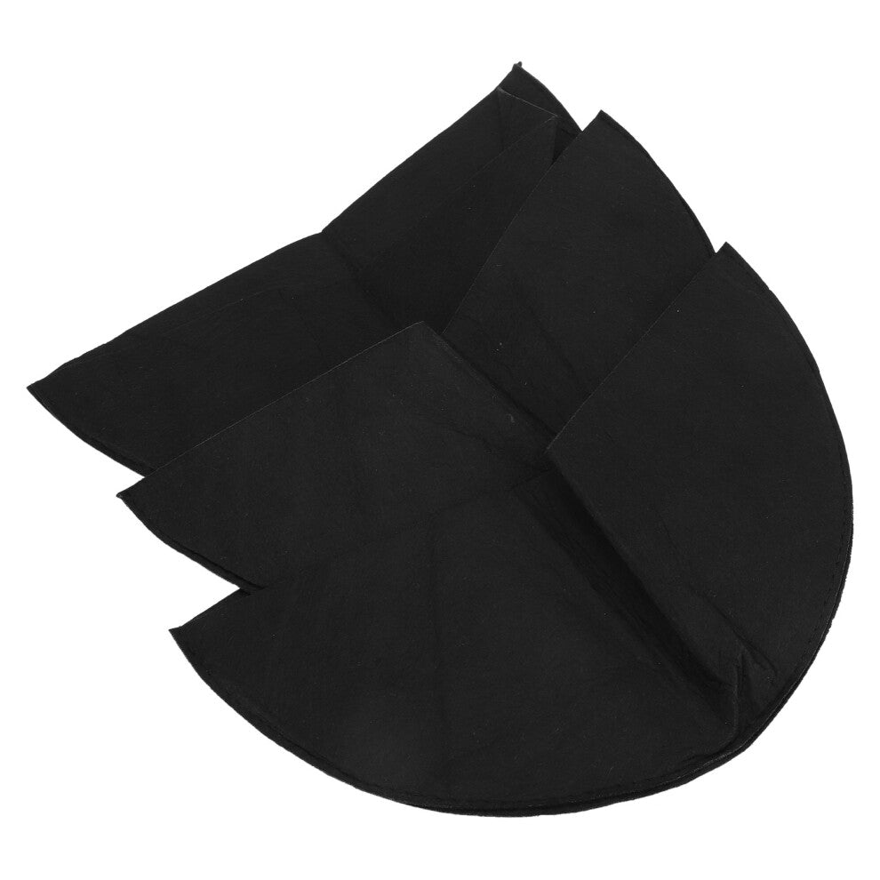 Durable Black Felt Planter Liners for Wall Hanging Pots Set of 3