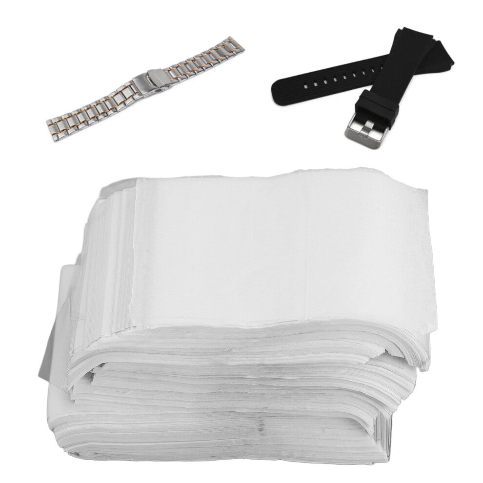 500 Pack Transparent Watch Screen Protectors 70x90mm Dust & Scratch Resistant