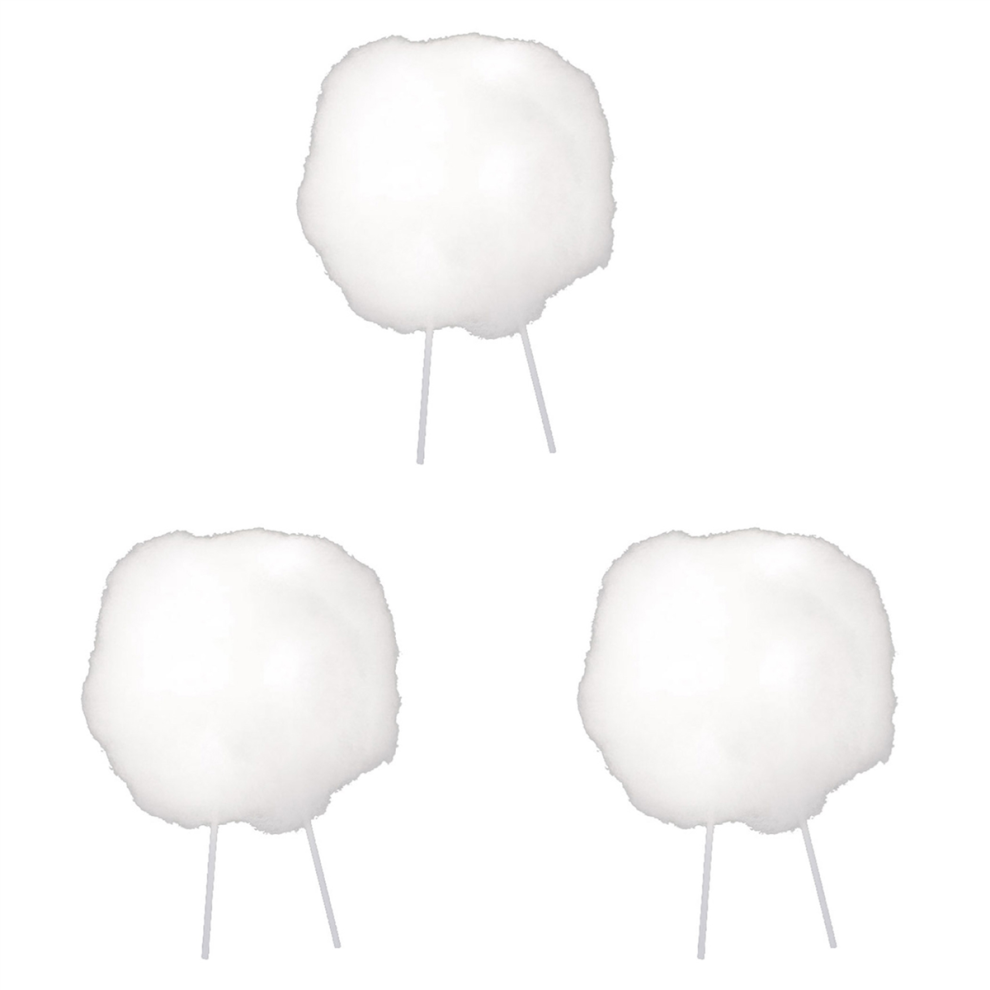 3X 3D Cloud Cake Topper Cotton Lights Lamp Baking Supplies Decoration
