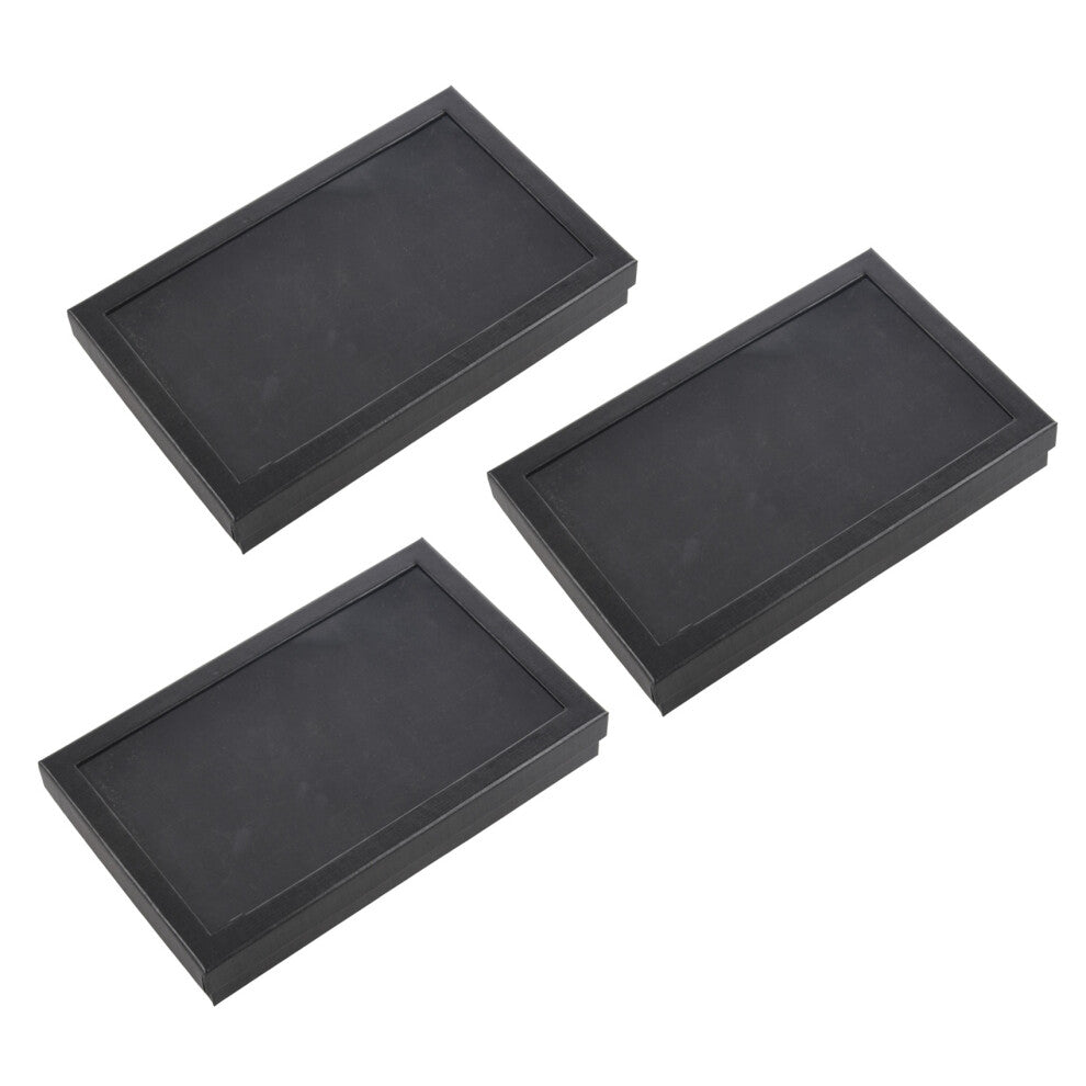 3X 36 Slots Jewellery Box Ring Storage Earrings Display Jewelry Organi