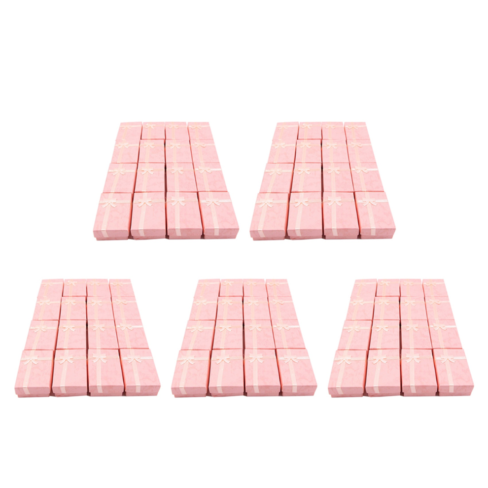 80Pcs Paper Jewelry Gifts Boxes for Display-Rings, Small Watches, Neck