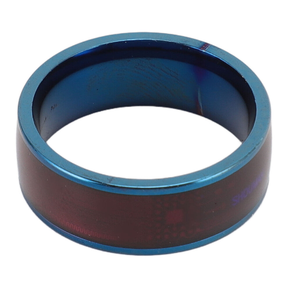 Ntag213 Chip Smart NFC Ring Blue 10 Lightweight Wearable Universal for Phones
