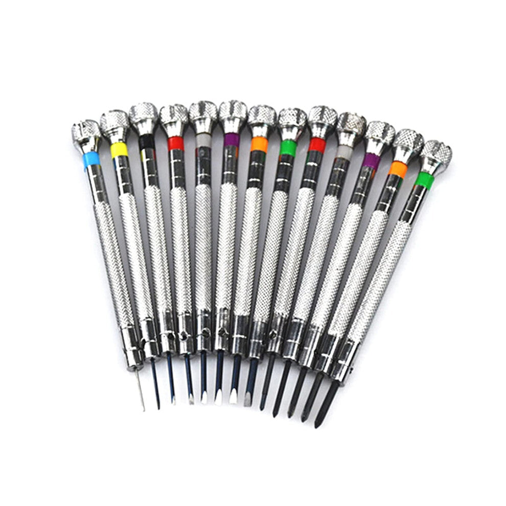 Screwdriver Set 0.6-2.0 Mm Slotted And Phillips, 3-Piece, Watchmaker Watch Repair Kit, Tool Kit, Spare Parts for Watches