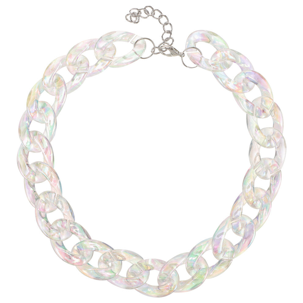 Geometric Necklace Statement Jewellery for Women Chunky Chain Link