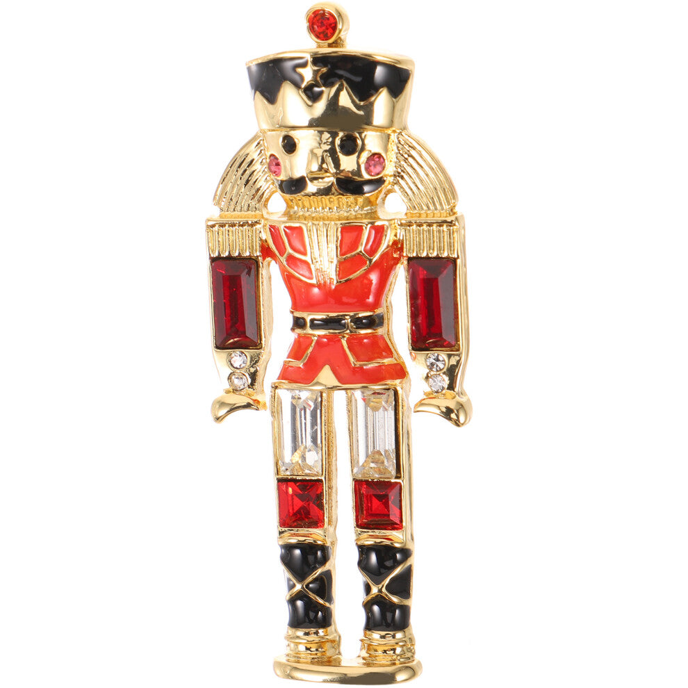 Nutcracker Brooch Man Miss Soldier Cute Pin Badges Jewelry Brooches