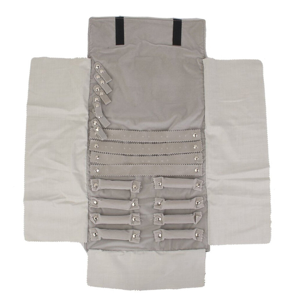 Luxury Velvet Jewellery Roll Ring Earrings Bracele