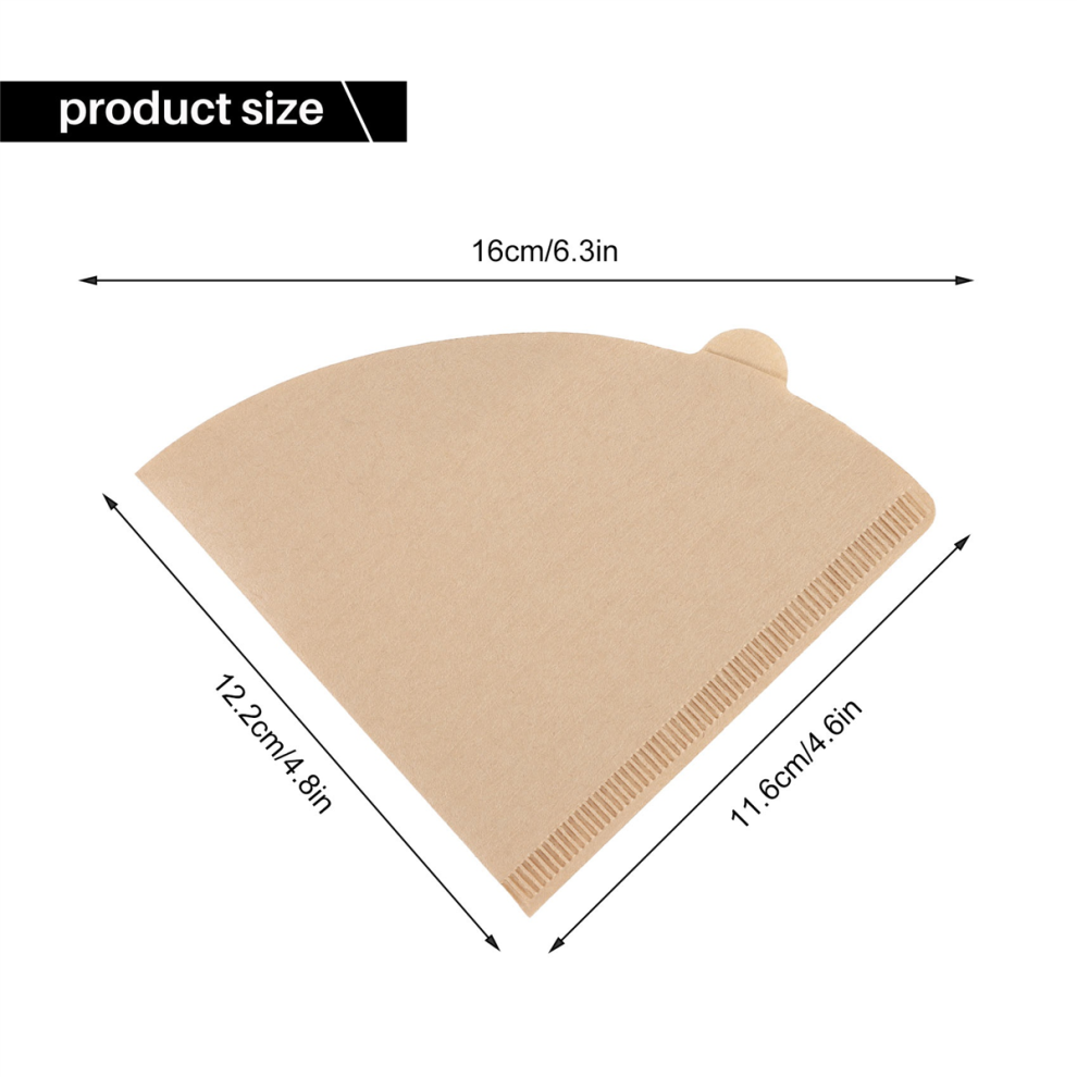 200PCS Coffee Filters Papers, 2 Cone Paper,1-4 Cup