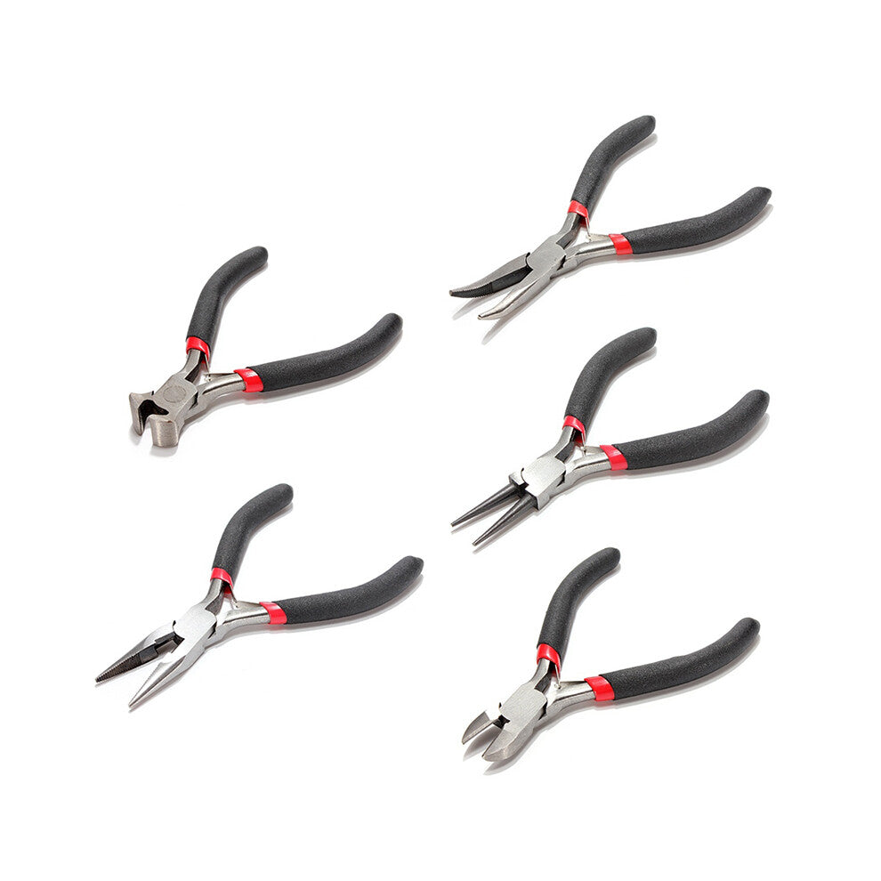 5Pcs Jewellery Mini Pliers Tools Kit Cutter Chain