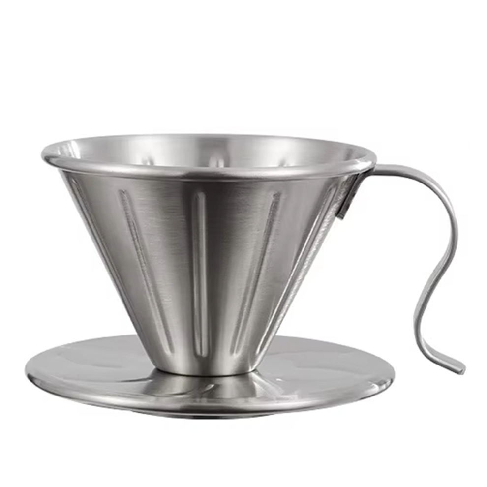 Pour over Coffee Filter Holder with Handle Reusabl