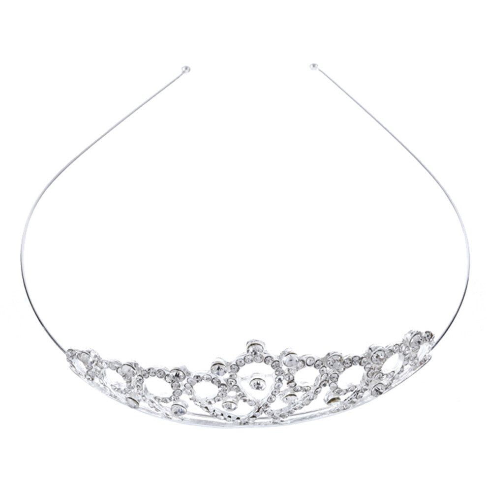 Bridal Hair Band Crown For Women's Wedding Engagement 1pack