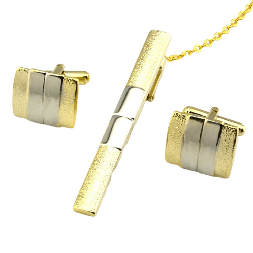 Tuxedo Studs Cufflinks Business Tie Collar Bar