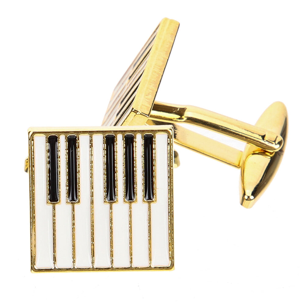 钢 袖扣 Shirt Cufflinks Piano Cufflinks Man 3x1.6cm