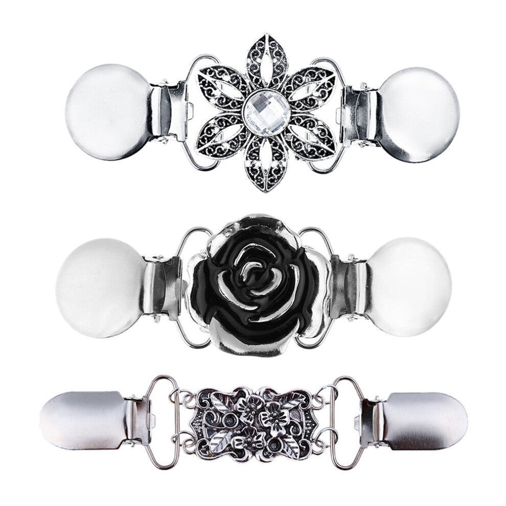 3pcs Cardigan Link Alloy Fabric Neatness Women's Formal Occasions