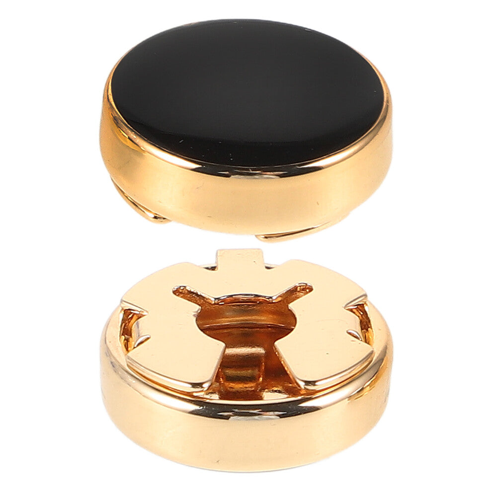 Cufflink Button Covers Copper 1 Pair 0.59x0.59x0.16in
