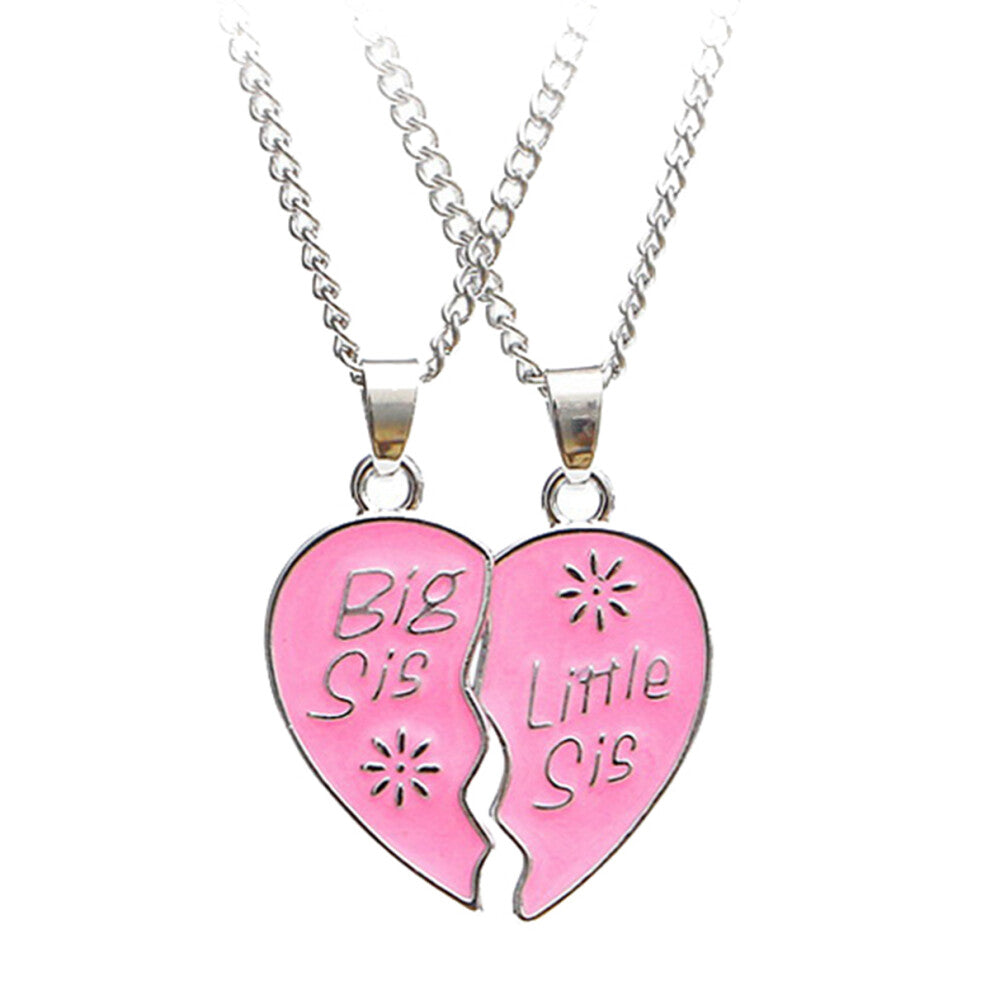Best Friend Necklaces 2 Puzzle Friendship Chokers Sister Jewelry