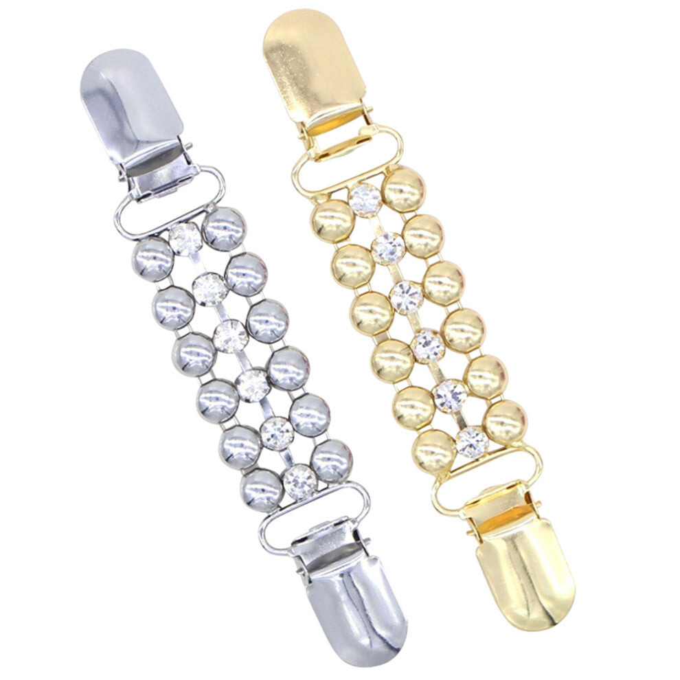2 Pcs Cardigan Clips for Women Pins Clothing Accessory Decoration