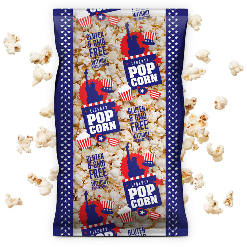 Soho Snacks Popcorn Bucket 200g, Sweet & Salted Air Popped Popcorn