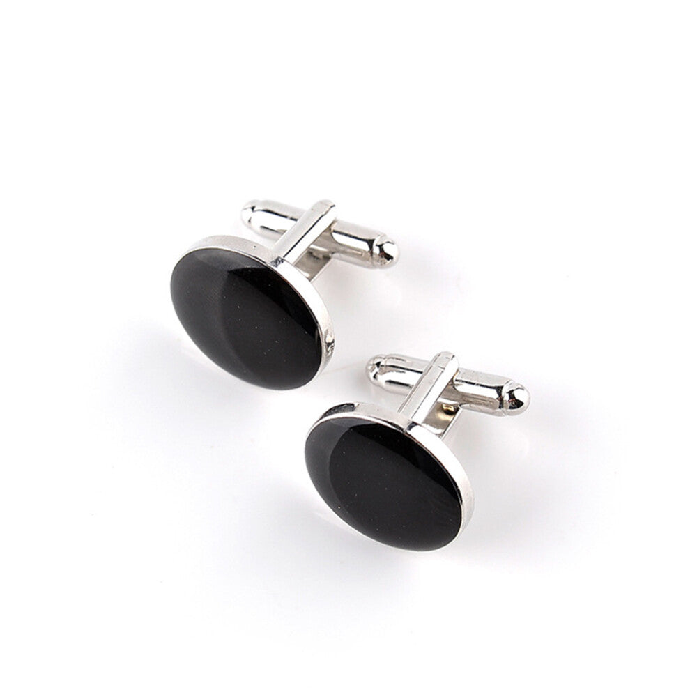 2pcs Business Men Cufflinks Cufflinks Gift Men Crystal Cufflinks