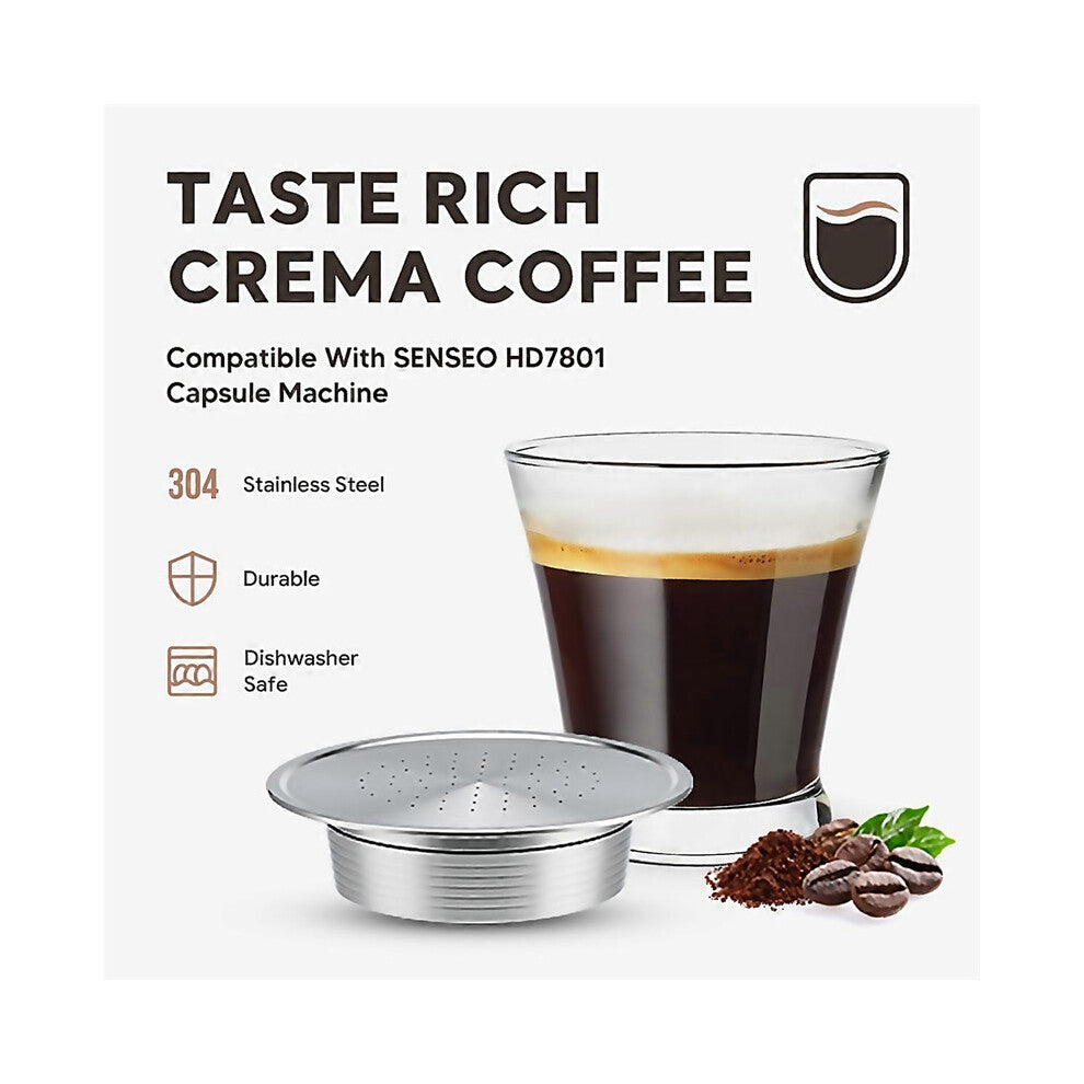 For Reusable Coffee Capsulestainless Spoon For