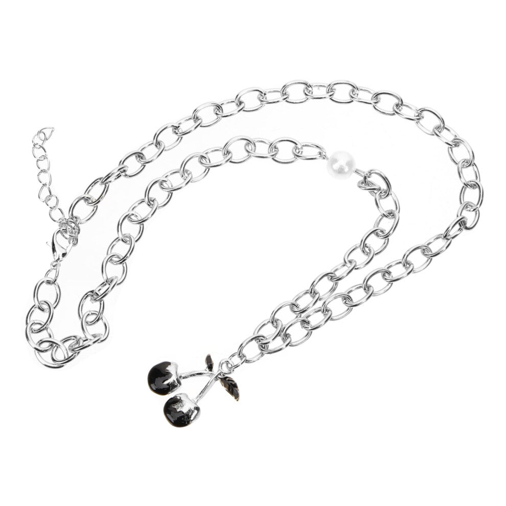 Kirsch-schluesselbein-kette Cherry Collarbone Necklace For Girls Multicolor Resin Pendant For Women Teens