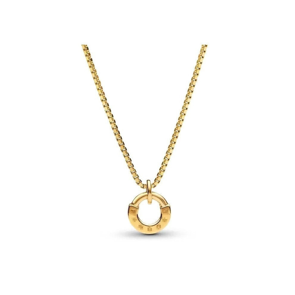 (19, White copper) Silver-plated white copper necklace, heart-shaped snowflake pear-shaped necklace, new best-selling collarbone chain