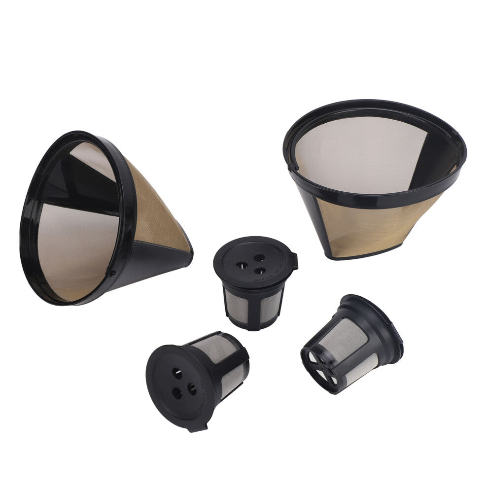 Reusable 3-Hole Coffee Filter Pods for Dual Brew Coffee Maker, Eco-Friendly