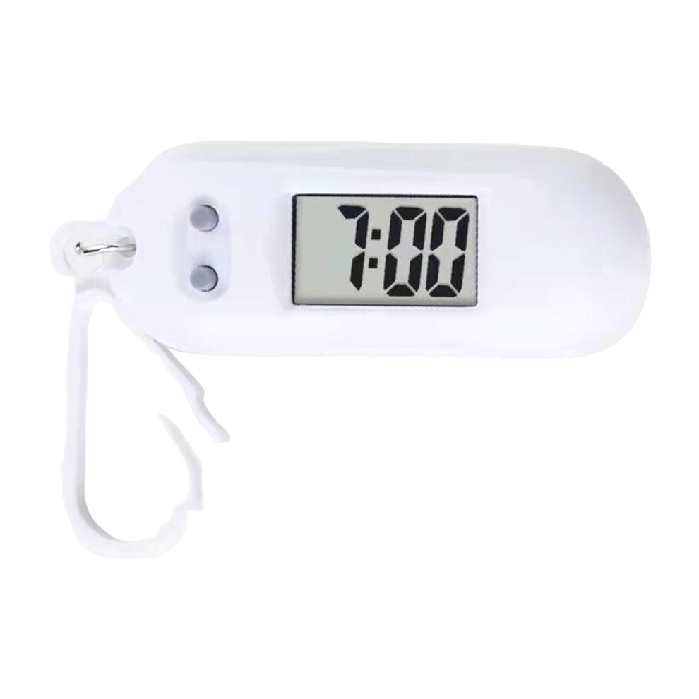 Keychain Sporty LED Digital Pocket Watch Miniature Clock For Students And Kids, Compact Size, Travel Backpack Accessory
