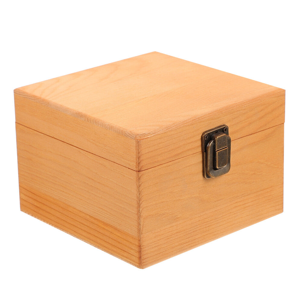 Jewelry Organizer Picture Solid Wood Storage Box Family Gadget