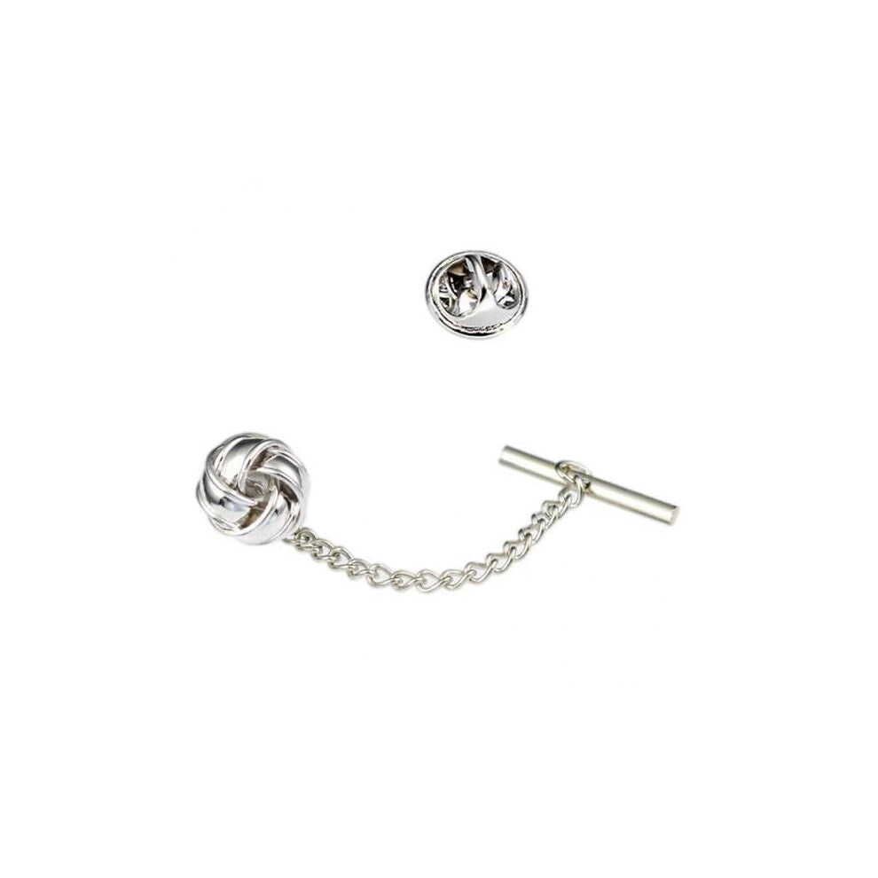 Tie Tack Pins Alloy Men's Collar Pin Brooch 2-Pack Valentine's Day Gift Jewellery Party Accessory