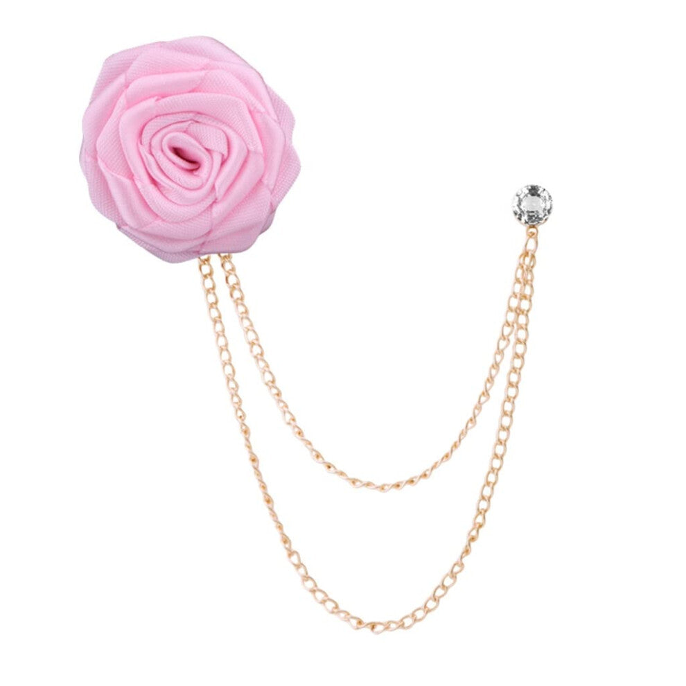Rose Petals Mens Handmade Buttonhole Groom Lapel Pin 12 Color Options As Pictured Floral Wedding Accessory