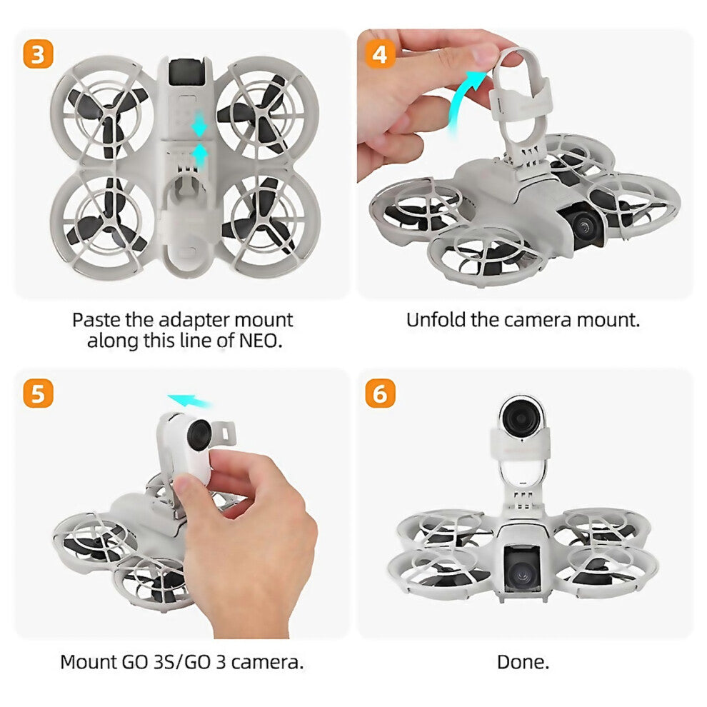 For Action Camera Mount For Go 3sgo3 Drone