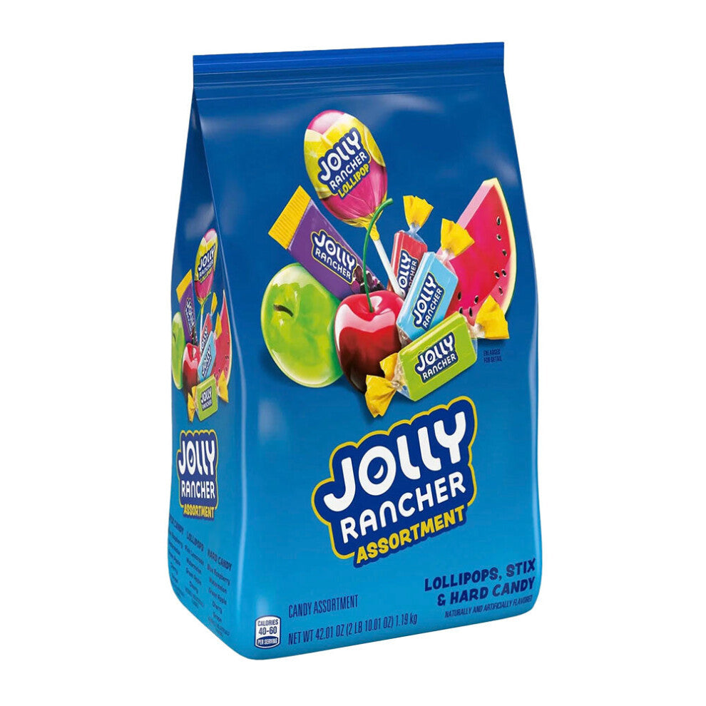 Jolly Rancher Assortment Lollipops, Stix & Hard Candy UK COMPLIANT (1.19kg)