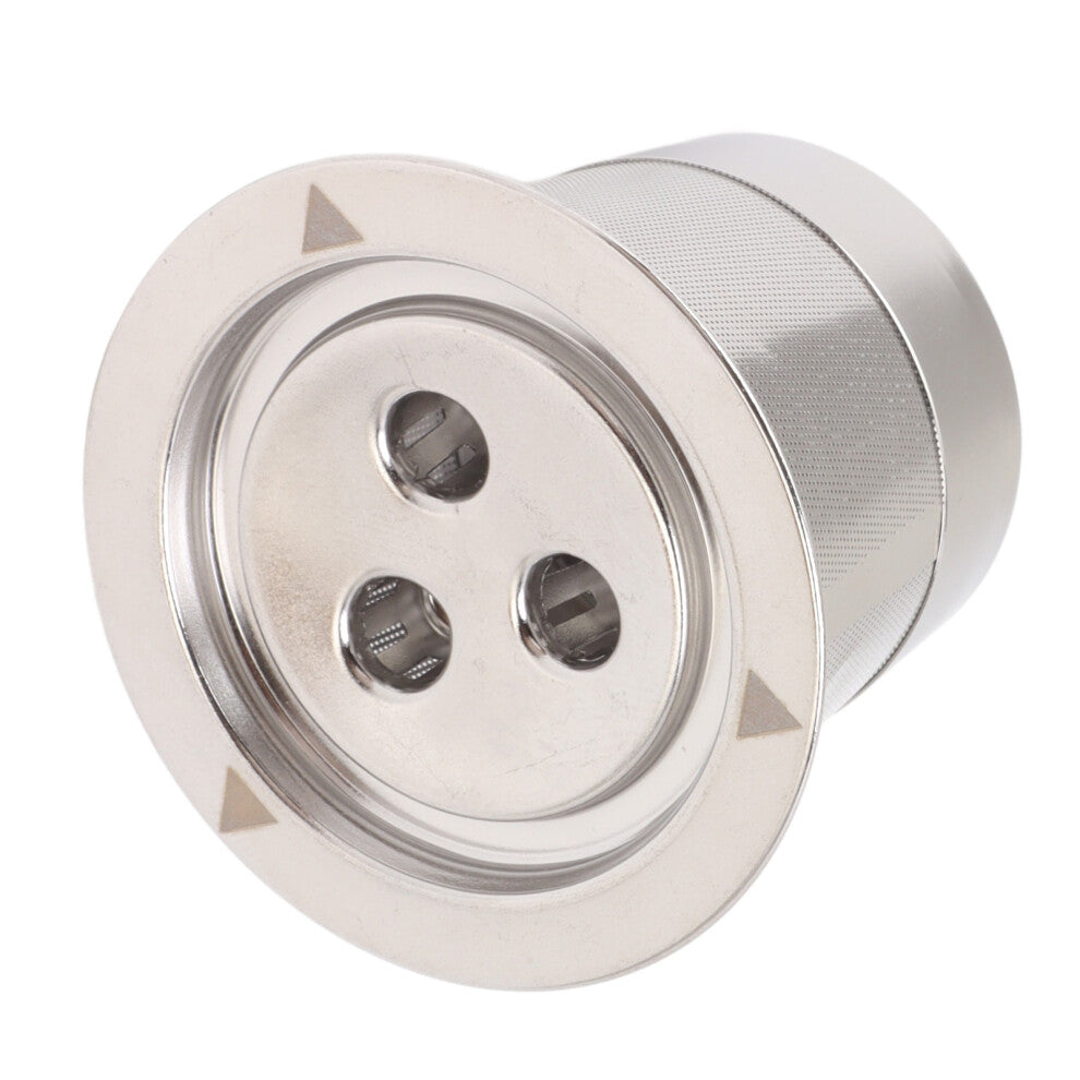 Reusable Stainless Steel Coffee Capsule Filter - 3 Hole, 45g
