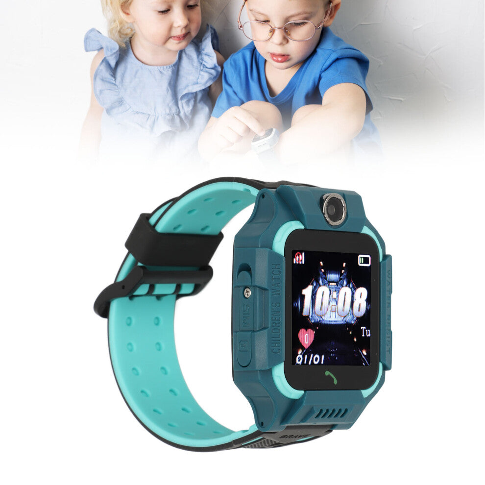 1.4'' HD Children's Waterproof Smartwatch with GPS & Camera - Blue