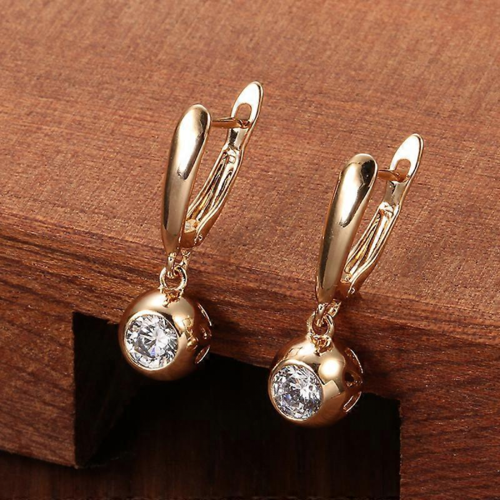 Earrings Women Jewellery Jewelry New Women Long Earrings Round Dangle Earrings Luxury Beautiful Gift Casual Fashion Jewelry