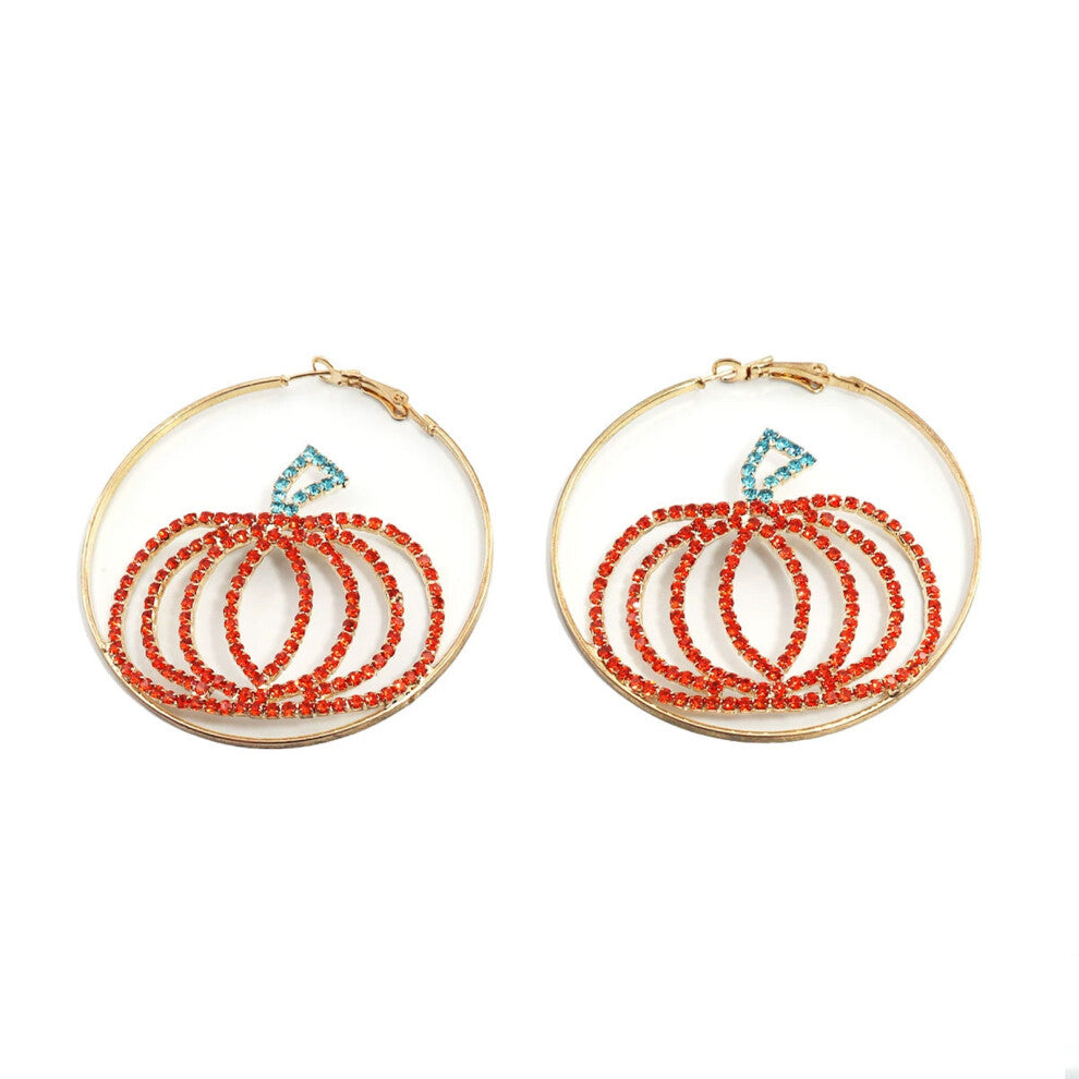 (golden) Sparkling Crystal Party Earring Set Piercing Jewellery Crystal Party